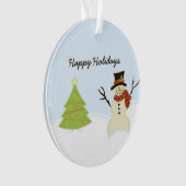 Snowman et arbre (devant)