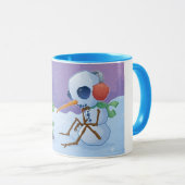 Snowman et Dragon Mug (Devant droit)