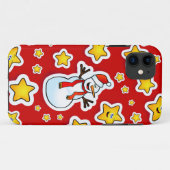 Snowman et étoiles, iPhone 5 coque (Dos (Horizontal))