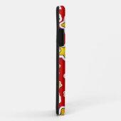 Snowman et étoiles, iPhone 5 coque (Dos/Droite)