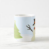 Snowman et Tree Christmas Mug (Centre)
