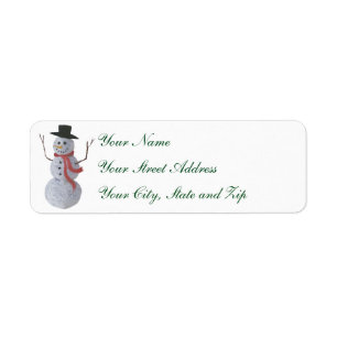 Snowman Etiket