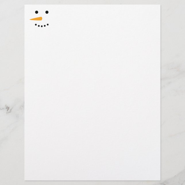 Snowman Face (Voorkant)