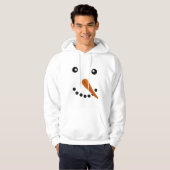 SNOWMAN FACE HOODIE (Voorkant volledig)