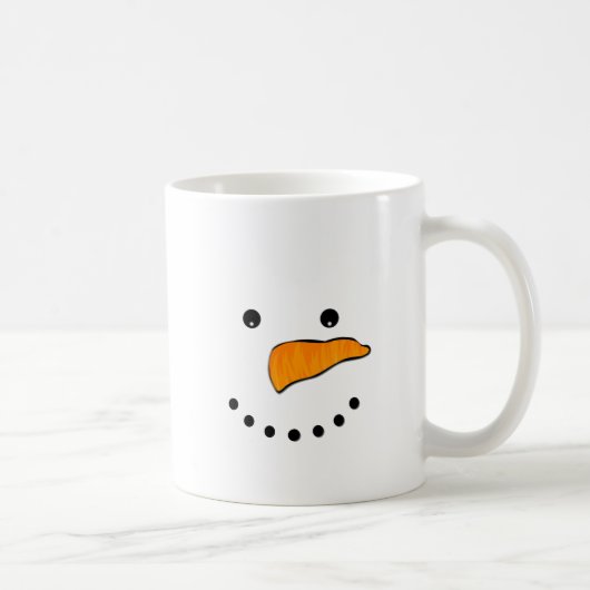 Snowman Face Koffiemok (Rechts)