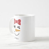 Snowman Face Mug (Devant gauche)