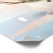 Snowman Familie Poster (Hoek)