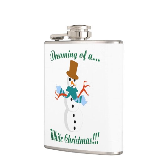 Snowman Flask Heupfles (Links)