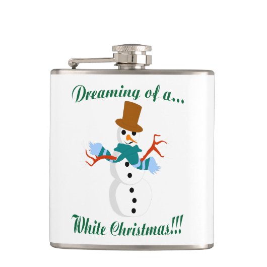 Snowman Flask Heupfles (Voorkant)