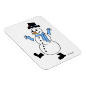 Snowman Flexible Magnet Magneet (Rechterzijde)