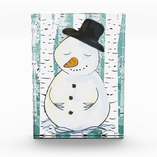 Snowman Fotoblokken (Voorkant)