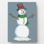 Snowman Fotoplaat (voorkant)