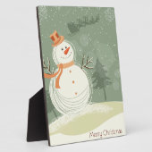 Snowman Fotoplaat (Zijkant)