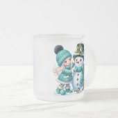 Snowman & Friends Coffee Mug (Devant droit)