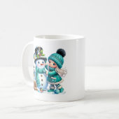 Snowman & Friends Coffee Mug (Devant gauche)