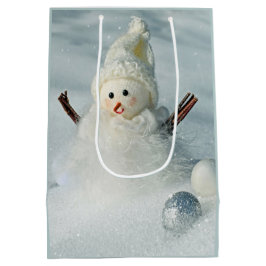Snowman Gift Bag Medium Cadeauzakje