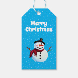 Snowman Gift Labels Cadeaulabel