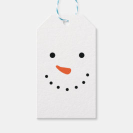 Snowman Gift Labels Kerstmis Presentatielabels Cadeaulabel