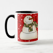 Snowman Gifts Mok (Links)