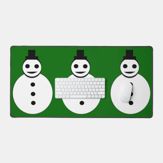 Snowman glimlachen bureaumat (Keyboard & Muis)