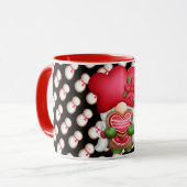 Snowman Gnome Personnaliser Couleur Mug (Devant gauche)
