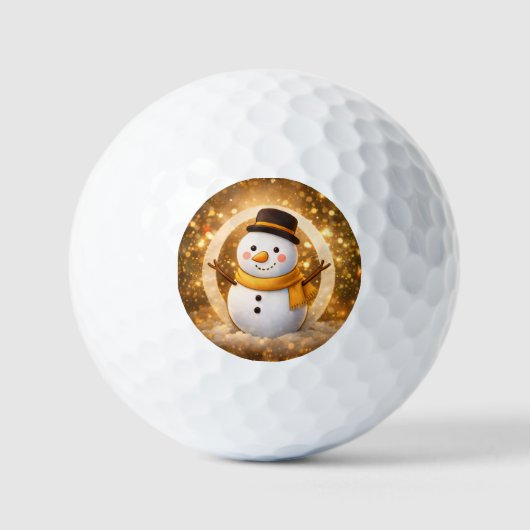 Snowman Golfballen (Voorkant)