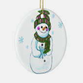 Snowman Granny ornements personnalisés (Droite)