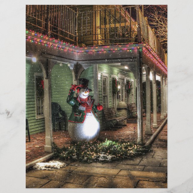 Snowman Greetings (Voorkant)