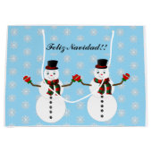 Snowman Groot Cadeauzakje (Voorkant)