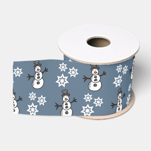 Snowman Grosgrain Lint (Spoel)