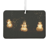 Snowman Holiday Light Display Luchtverfrisser (Achterkant)