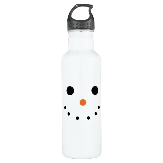 Snowman Holiday Waterfles (Voorkant)