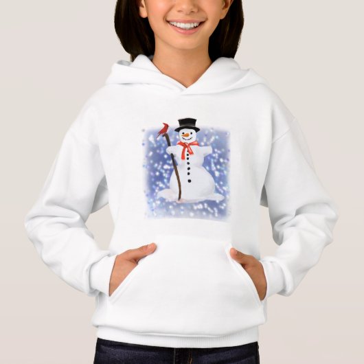 Snowman hoodie (Voorkant)