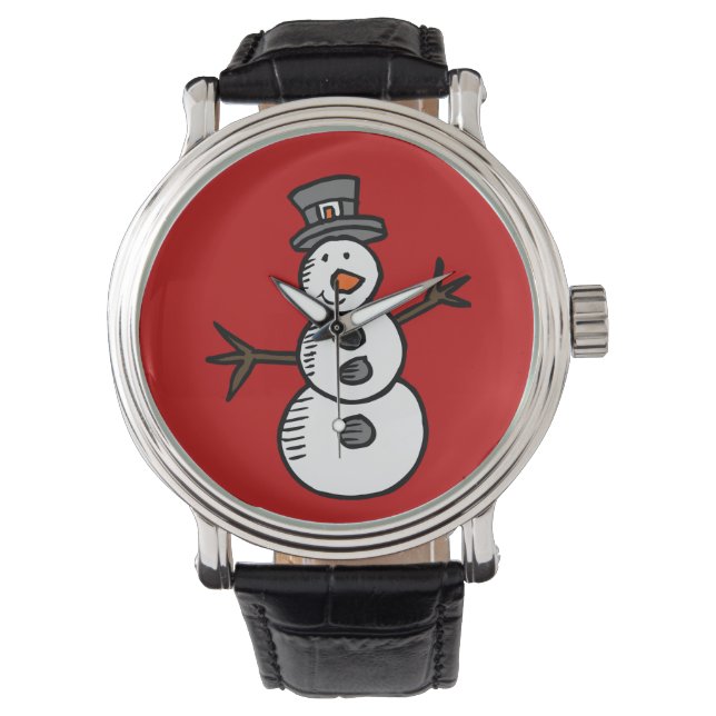 Snowman Horloge (Voorkant)
