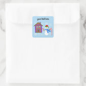 Snowman & House #1-2 Stickers (Sac)