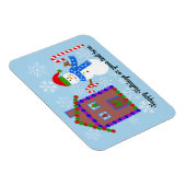 Snowman & House #1 Magnet (Côté Droit)