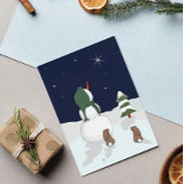 Snowman, ik weet dat jij je herinnert. feestdagen kaart