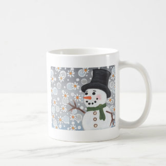 Snowman in een storm koffiemok