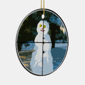 Snowman in Sight Ornament (Rechts)