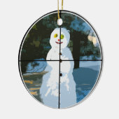 Snowman in Sight Ornament (Links)