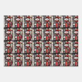 Snowman Inpakpapier Vel (Voorkant)