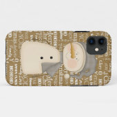 Snowman iPhone 5 is er nauwelijks Case-Mate iPhone Case (Achterkant (horizontaal))
