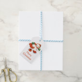 Snowman-kerstcadeautags Cadeaulabel (Met Touw)