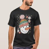 Snowman Kerstchillin met mijn Snowmies Ugly T-shirt (Voorkant)