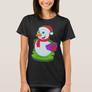 Snowman kerstpakket t-shirt