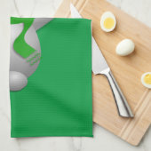 Snowman Kitchen Towel Theedoek (Quarter Fold)