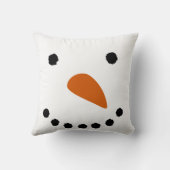 Snowman Kussen (Achterkant)