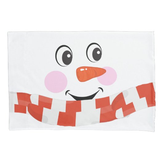 Snowman Kussensloop (Voorkant)