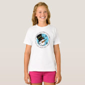 Snowman laat het sneeuwen t-shirt (Voorkant volledig)