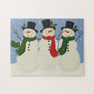 Snowman Legpuzzel